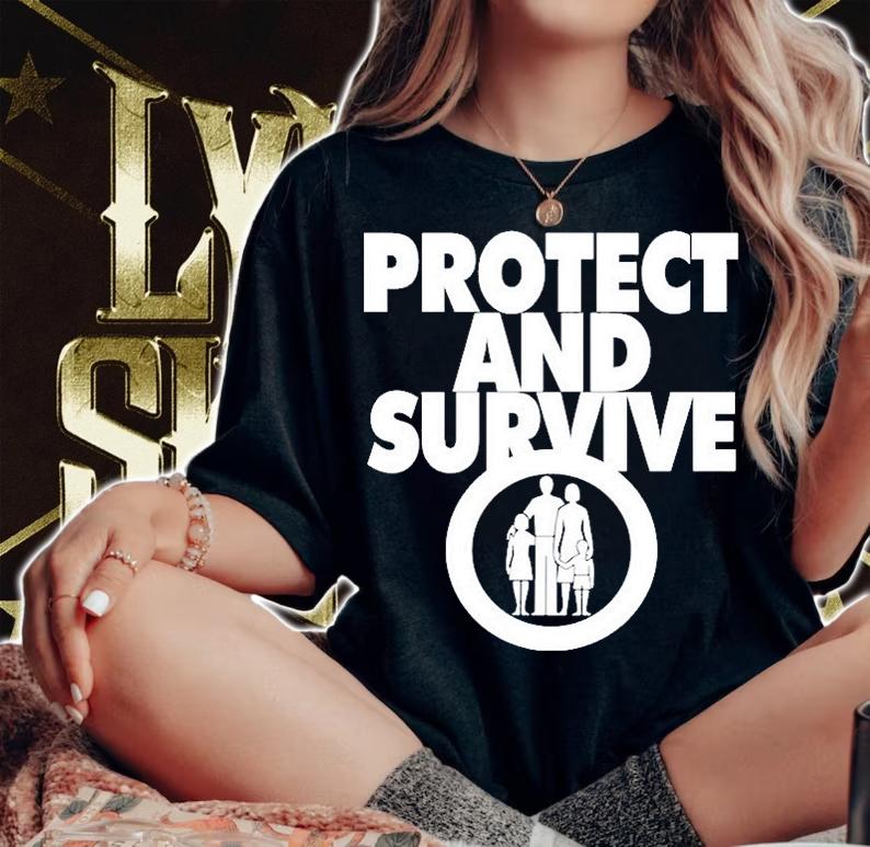 Protect And Survive T-Shirt woman shirt