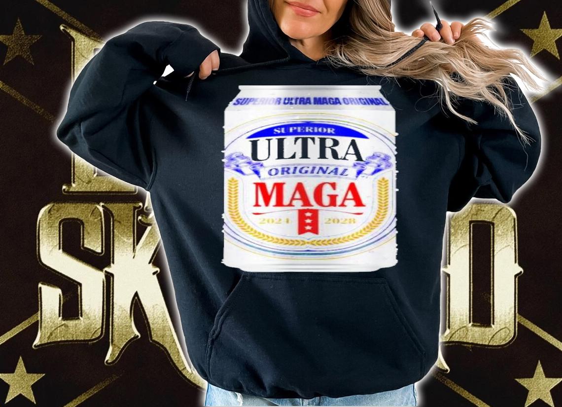 Superior Ultra Maga Original Anti Biden Hilarious Beer Shirt hoodie