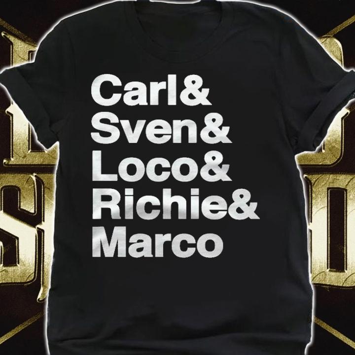 Techno Kings, Carl, Sven, Lodo, Richie And Marco  Designed For Techno Lovers Premium Shirt shirt