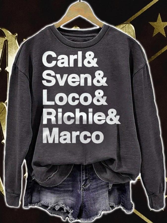 Techno Kings, Carl, Sven, Lodo, Richie And Marco  Designed For Techno Lovers Premium Shirt sweatshirt