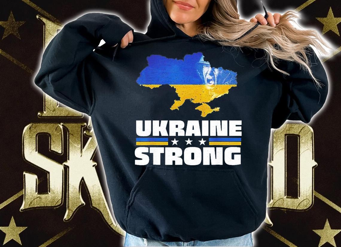 Vintage Soldier Ukrainians Flag Ukrain In Ukrain Map Love Ukraine T-Shirt