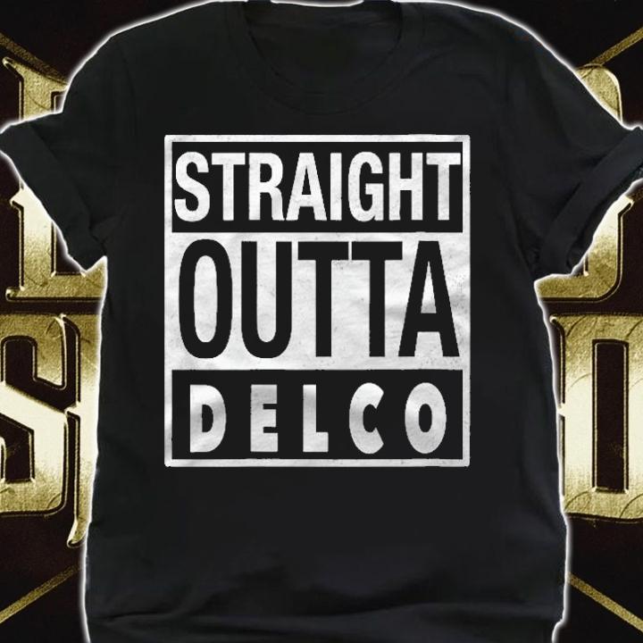 Womens Straight Outta Delco Shirt