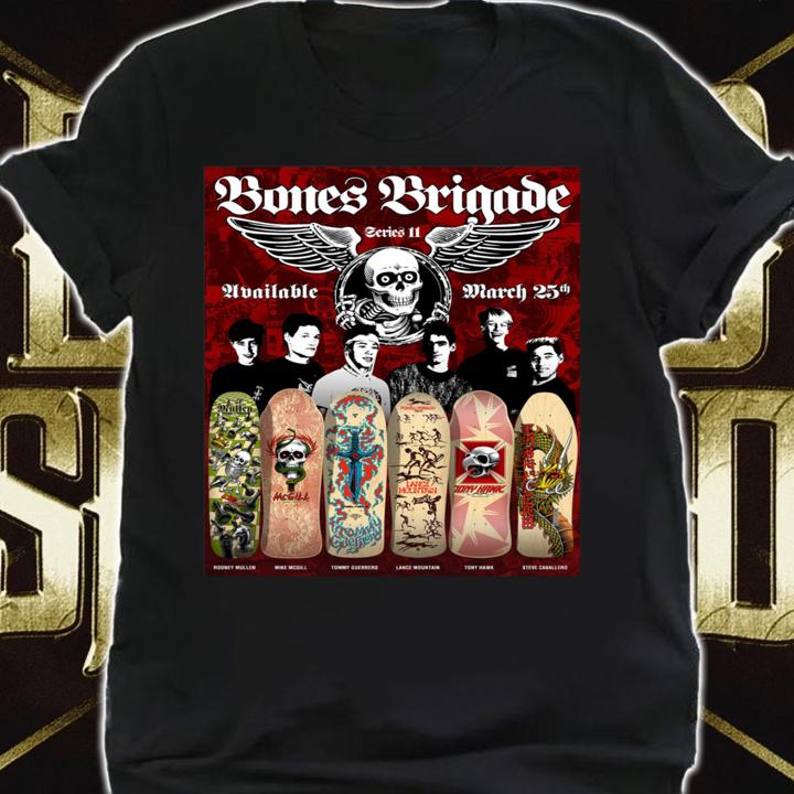 Bones Brigade Skate Team Legends Style t-shirt