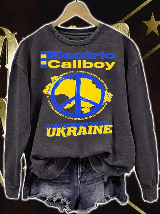 Electric Callboy We Stand With Ukraine T-Shirt sweatshirt
