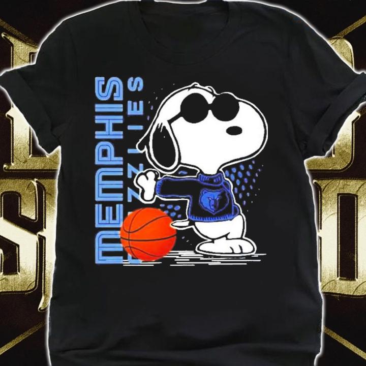 Joe Cool Snoopy Memphis Grizzlies NBA Basketball Shirt shirt