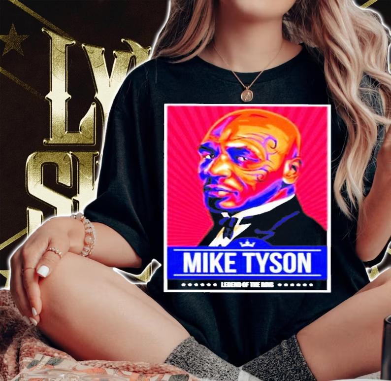 Mike Tyson Legend Of The Ring T-Shirt woman shirt