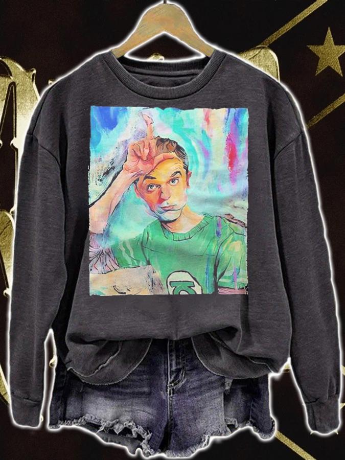 The big bang theory Sheldon painting T-shirt sweatshirt