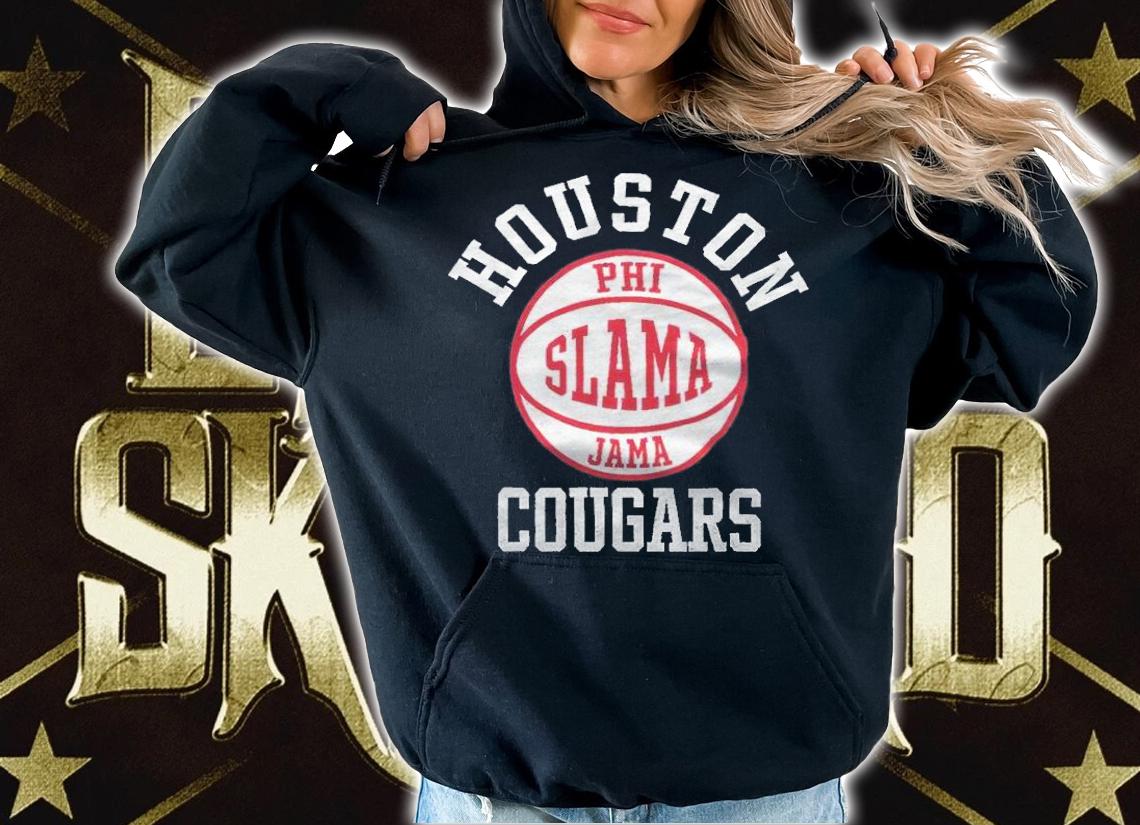 Houston Cougars Phi Slama Jama T-shirt hoodie