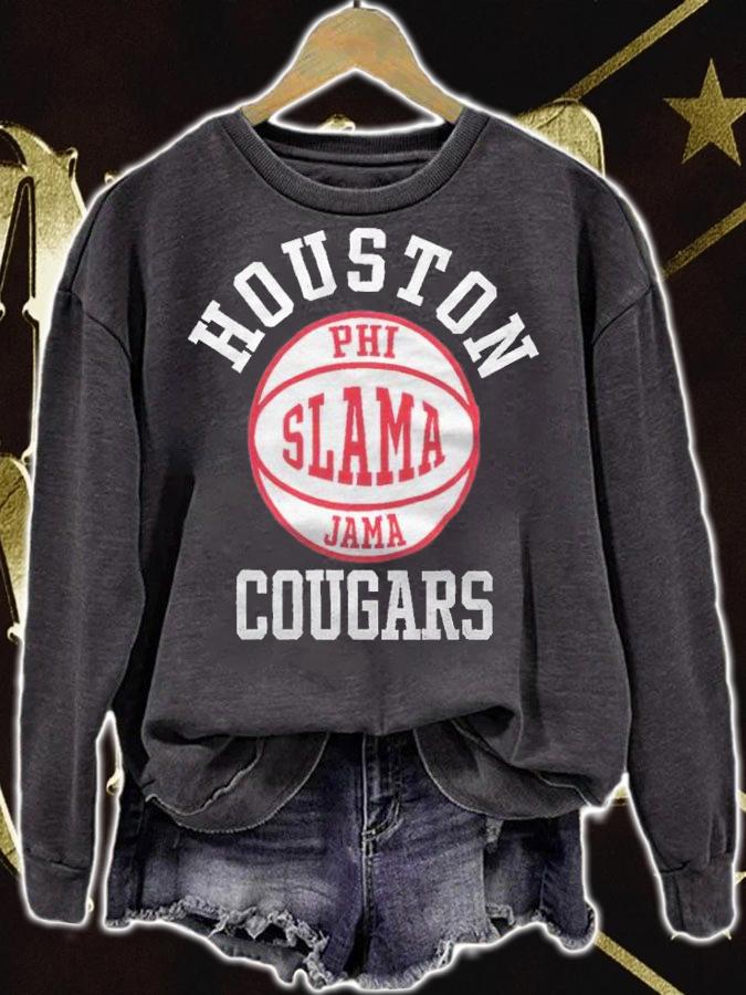 Houston Cougars Phi Slama Jama T-shirt sweatshirt