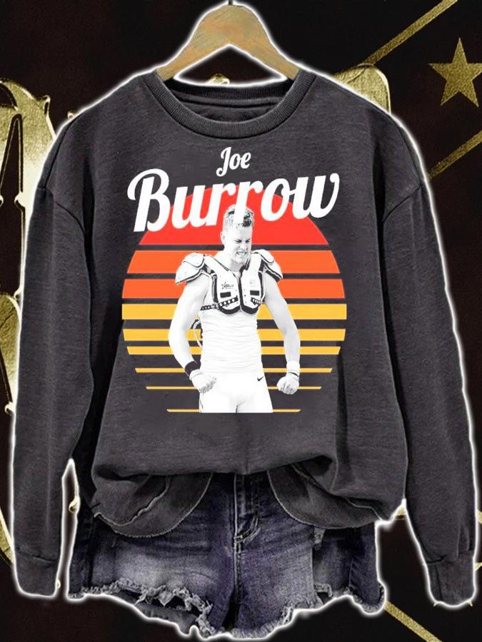 Joe Burrow Vintage Sunset Shirt sweatshirt