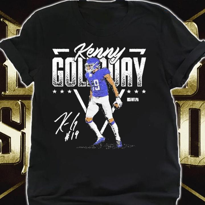 Kenny Golladay New York G Triangle Name New York Football Shirt shirt