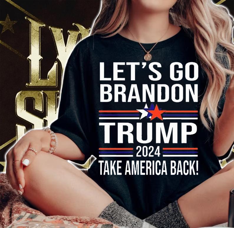 Let's go brandon- Trump Take America Back 2024 T-Shirt woman shirt