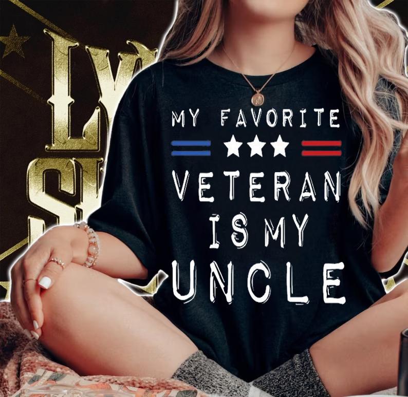 My Favorite Veteran Is My Uncle T-Shirt