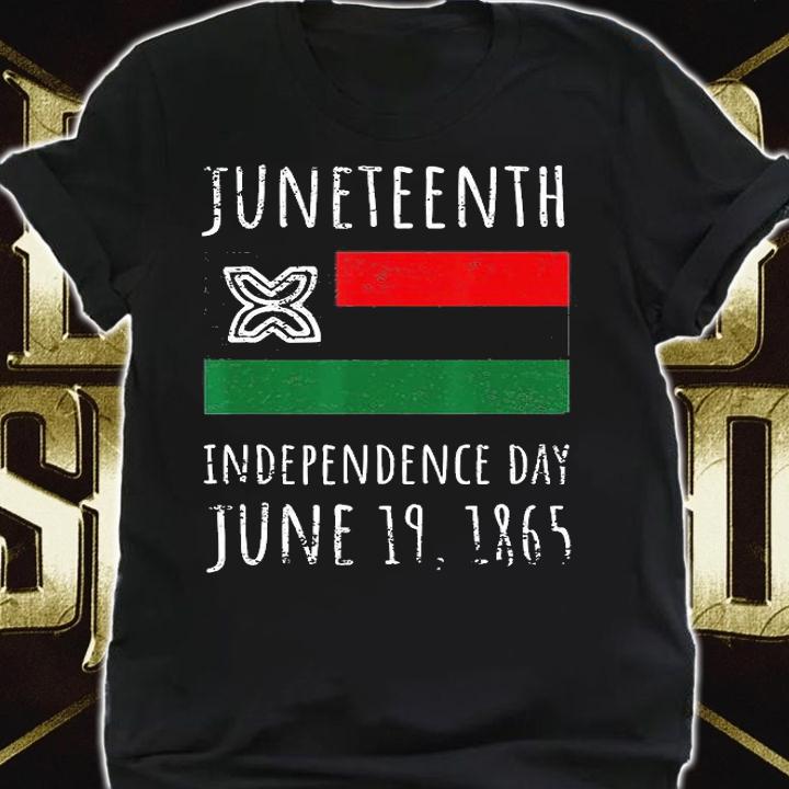 Pan African Flag Juneteenth Black History T-Shirt