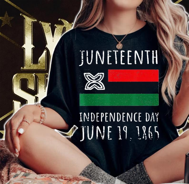 Pan African Flag Juneteenth Black History T-Shirt