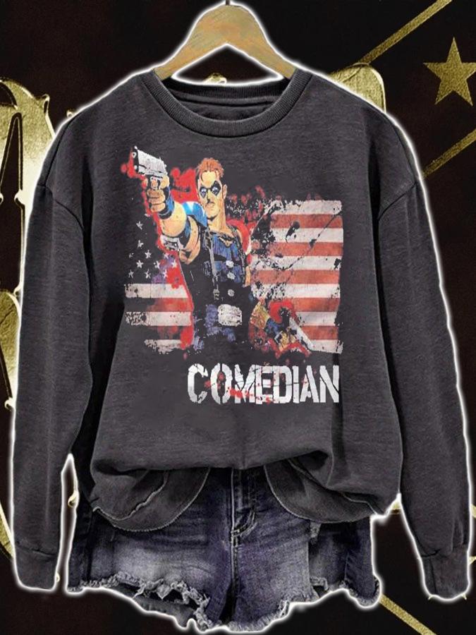 Watchmen Comedian DC Comics Shirt