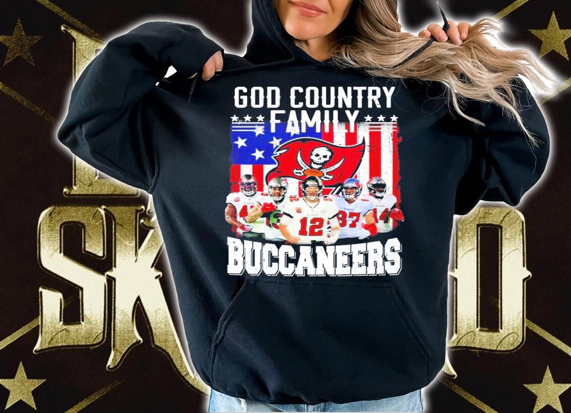 God Country Family Buccaneers Shirt hoodie