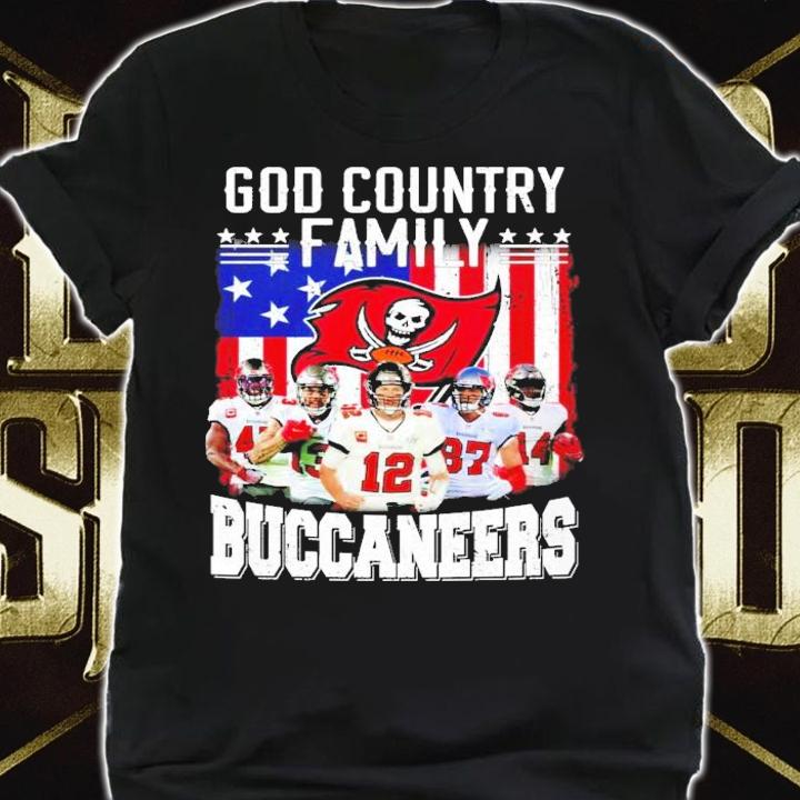 God Country Family Buccaneers Shirt shirt