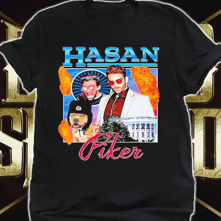 Hasan Piker with Dog poster T-shirt shirt