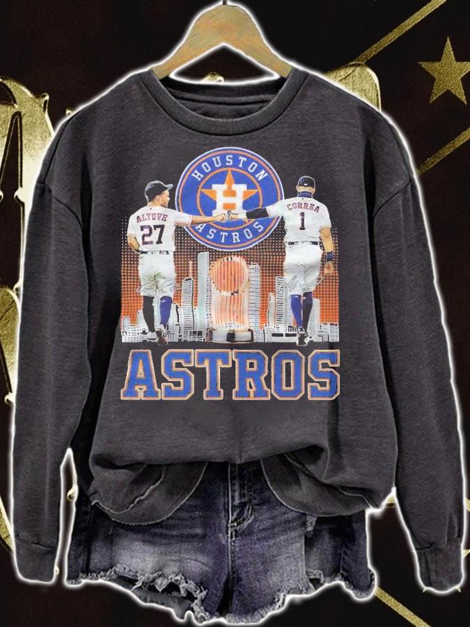 Houston Astros Altuve and Correa signatures shirt sweatshirt