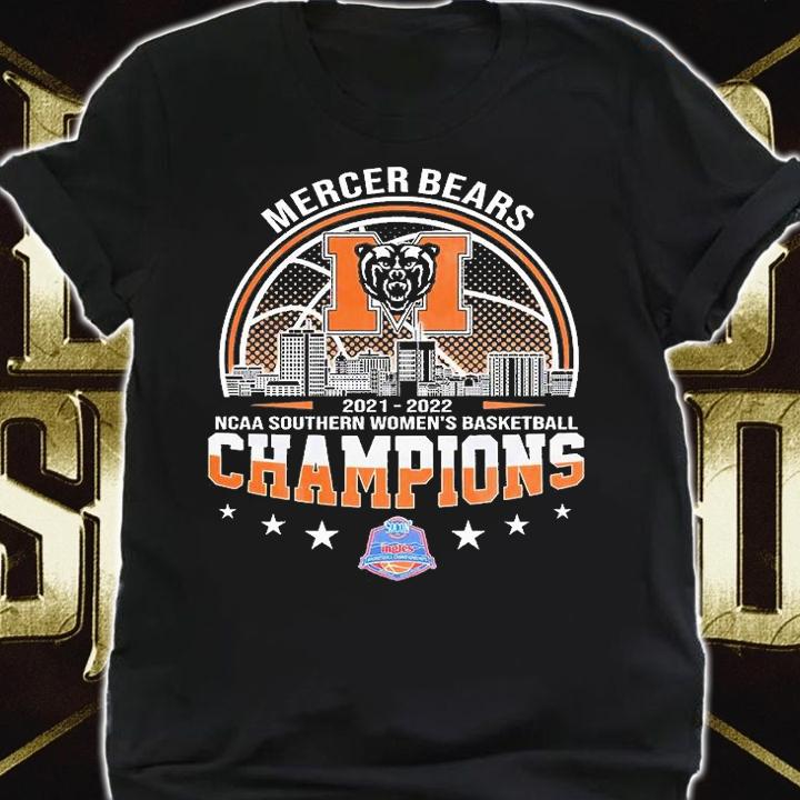 Mercer Bears 2022 NCAA Southern Women's Basketball Champions T-Shirt