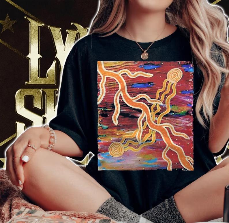 Ngunnawal Stories T-shirt woman shirt