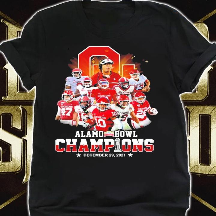 Oklahoma Sooners Alamo Bowl Champions December 29 2021 Shirt