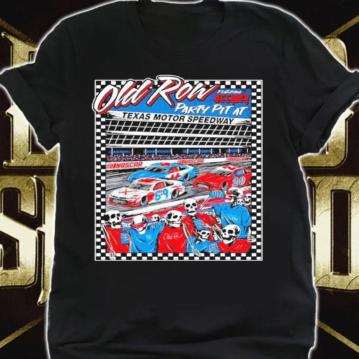 Old Row Party Pit At Texas Motor Speedway Shirt shirt