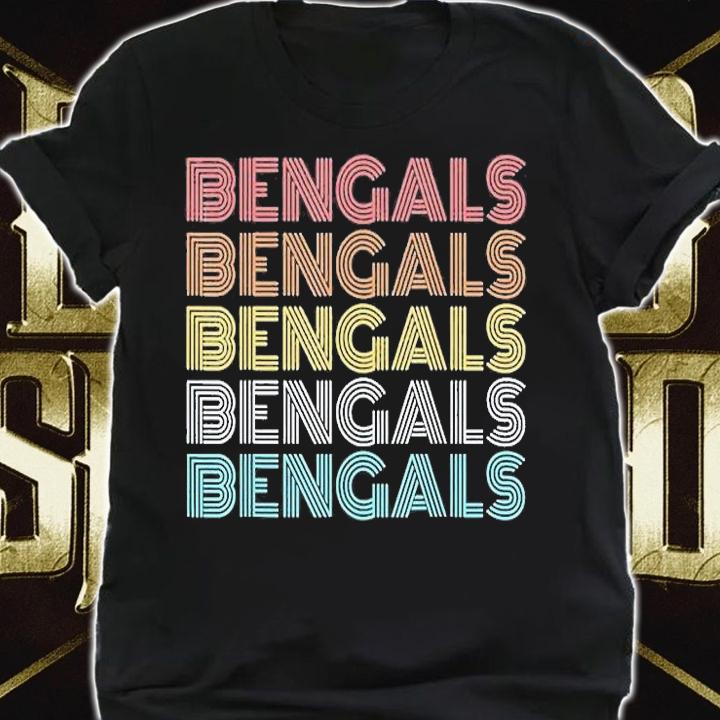 Retro Vintage Bengals T-Shirt