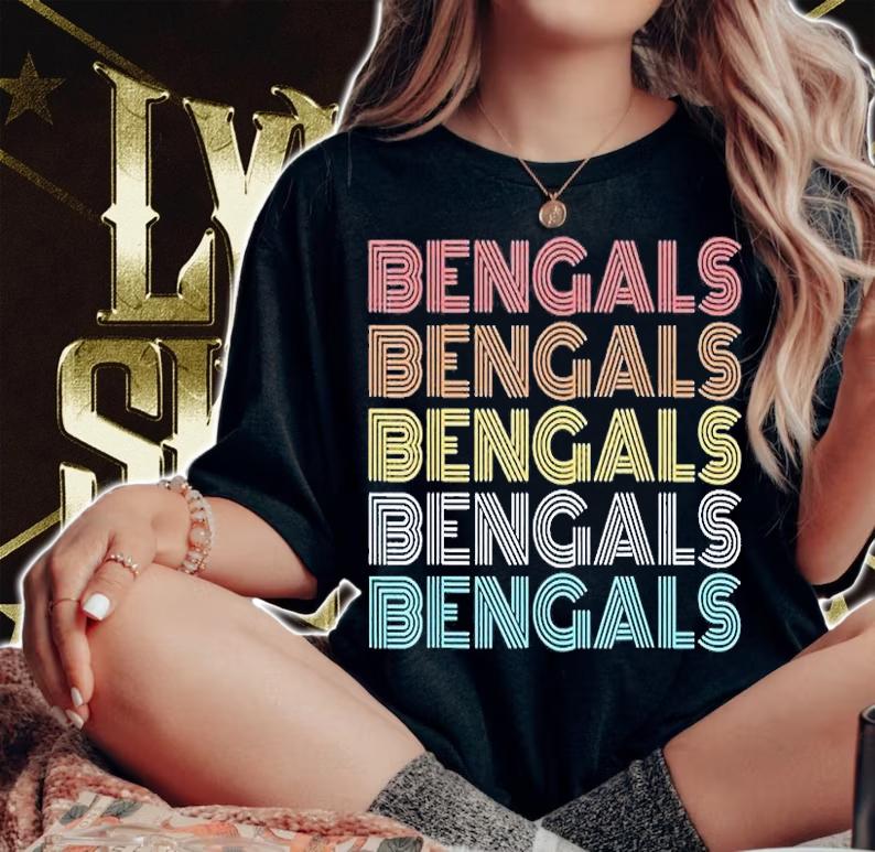 Retro Vintage Bengals T-Shirt