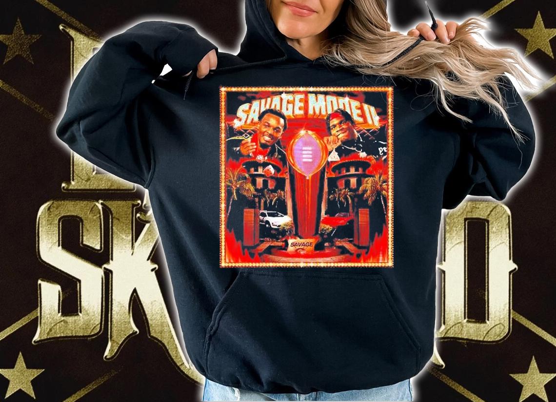 Savage Mode 2 Georgia Bulldogs 2021 National Champions T-Shirt hoodie
