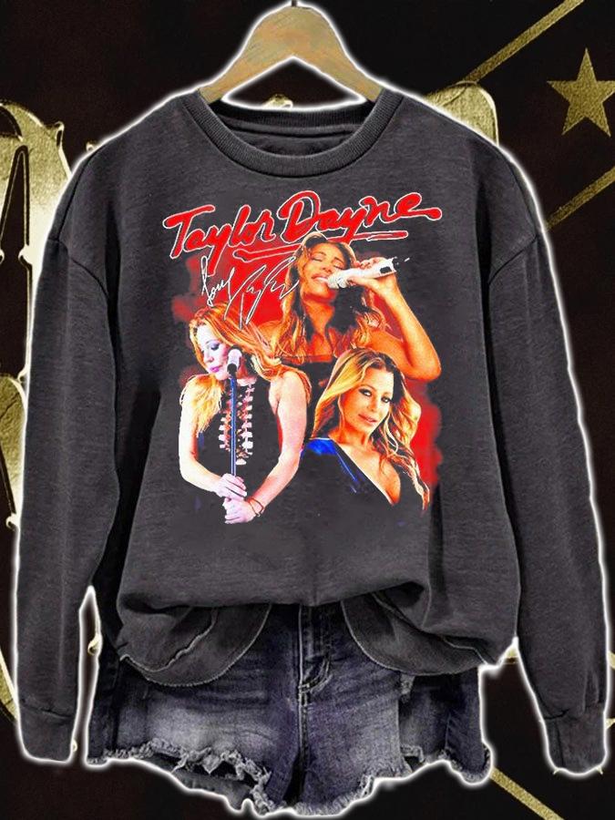 Taylor Dayne Singer Signature For Fan Vintage T-Shirt sweatshirt