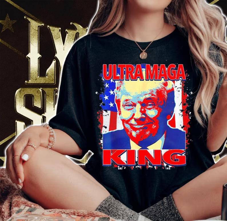 Trump President Ultra Maga King T-Shirt