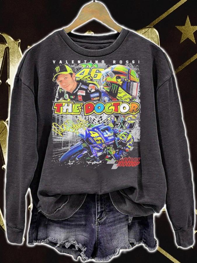 Valentino Rossi The Doctor signature shirt sweatshirt