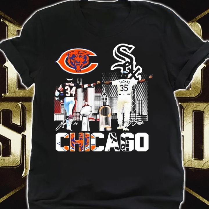 Chicago Payton vs Thomas signatures shirt shirt