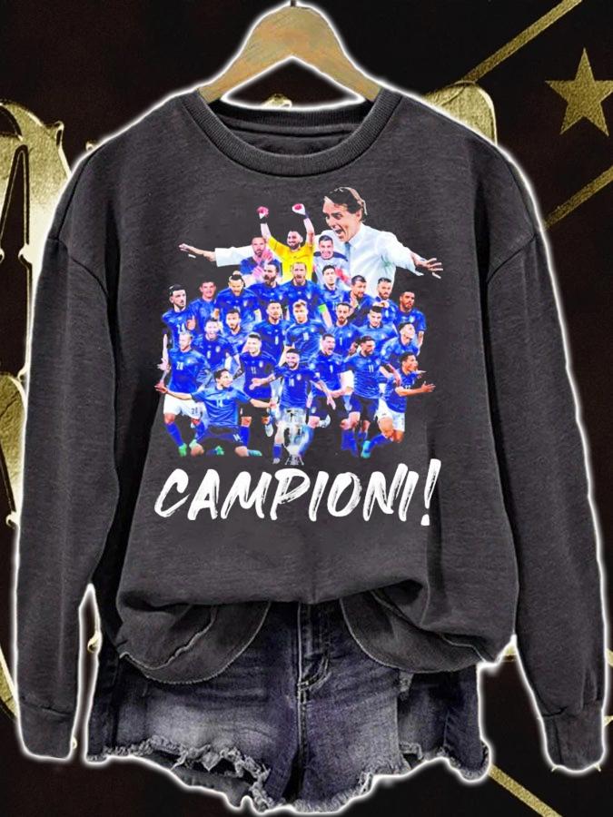 Euro 2020 Champion Italia Campioni shirt sweatshirt
