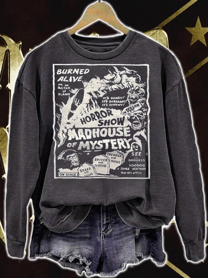 Monster Slasher horror movie Halloween T-shirt sweatshirt