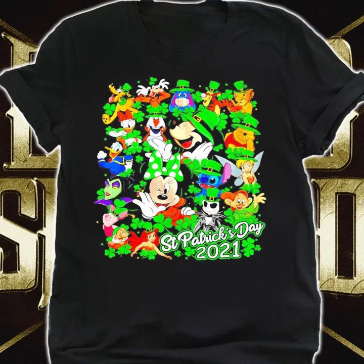 St.Patrick's Day 2021 Disney shirt
