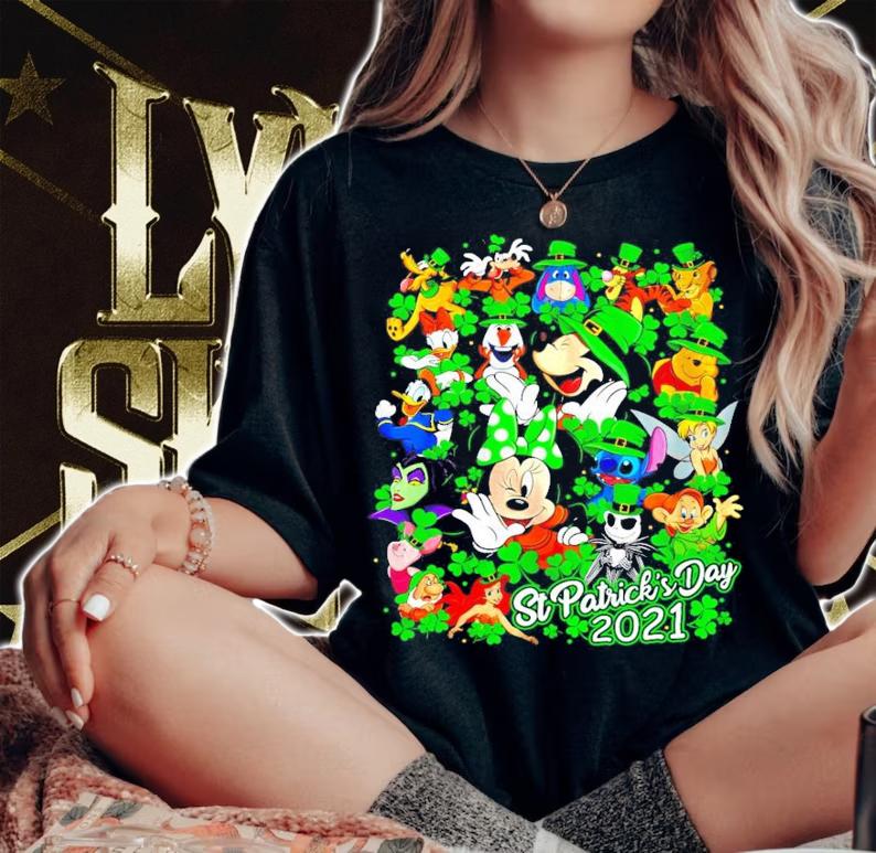 St.Patrick's Day 2021 Disney shirt