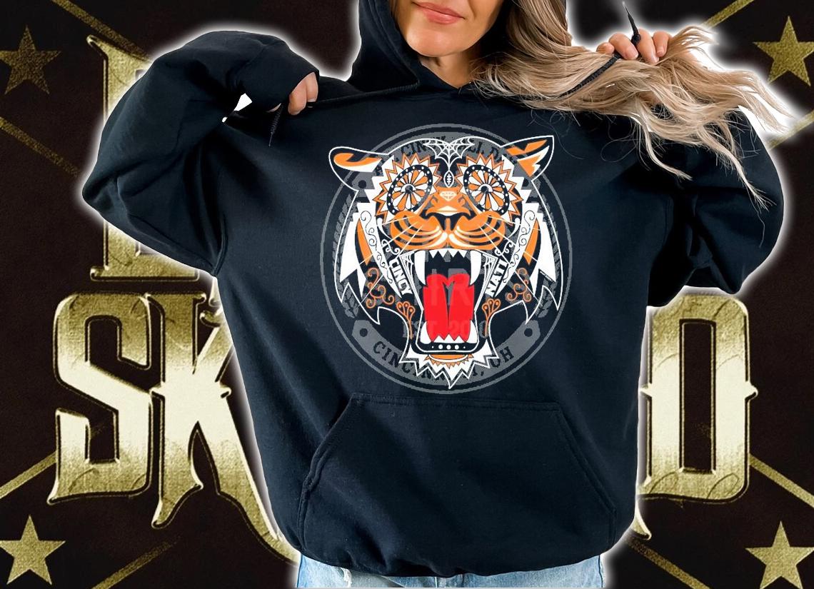 Tiger Sugar Skull t-shirt hoodie