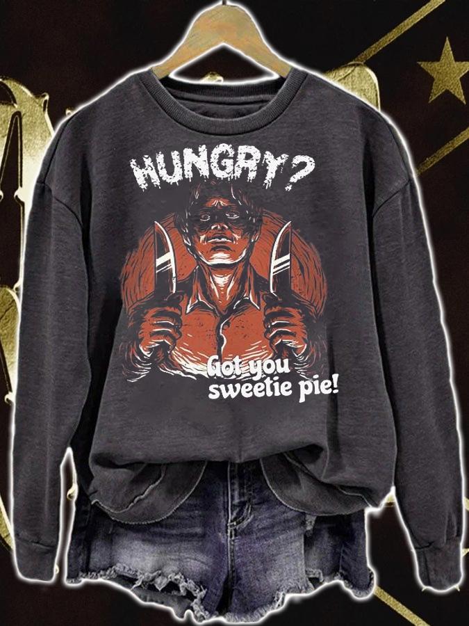 Hungry Got you sweetie pie Halloween shirt sweatshirt