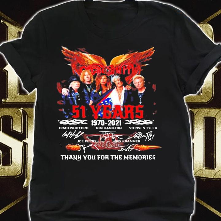 Meros Smith 51 years 1970-2021 signature shirt