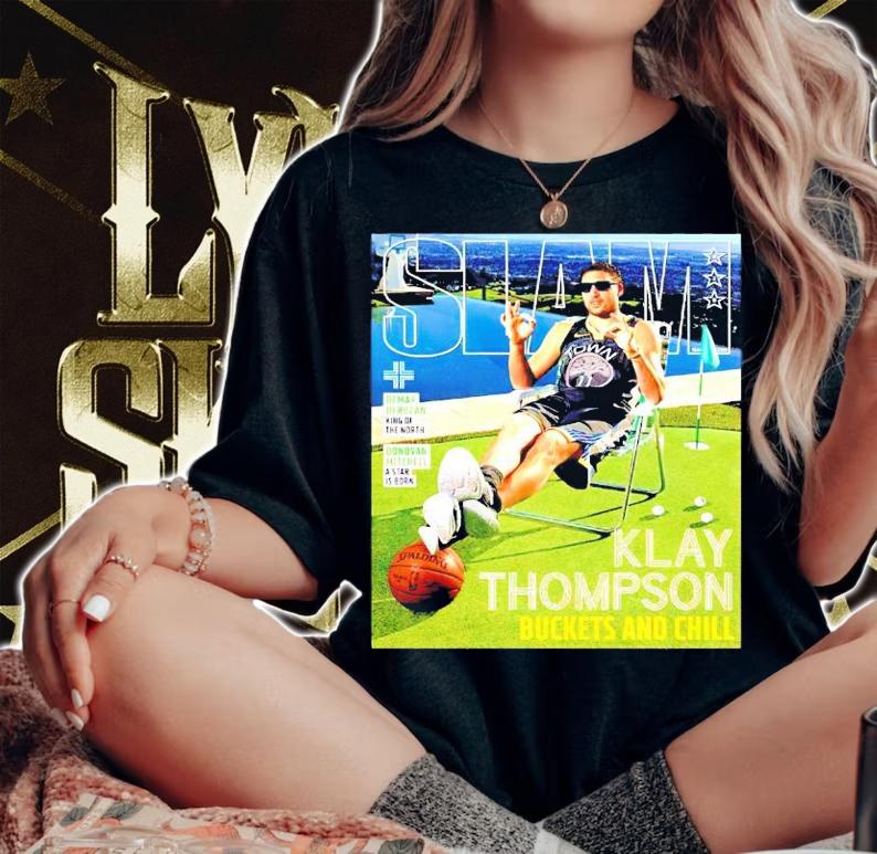 Slam Posters Klay Thompson 2021 shirt woman shirt