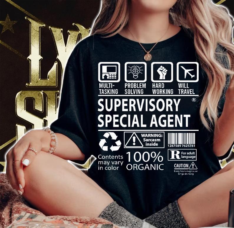 Supervisory Special Agent T Shirt - Freaking Awesome Job shirt woman shirt