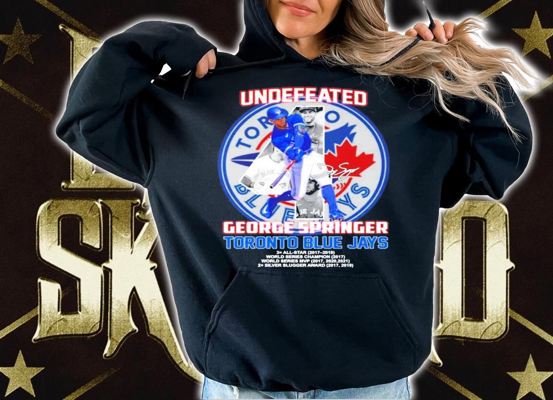 Undefeated George Springer Toronto Blue Jays signature shirt