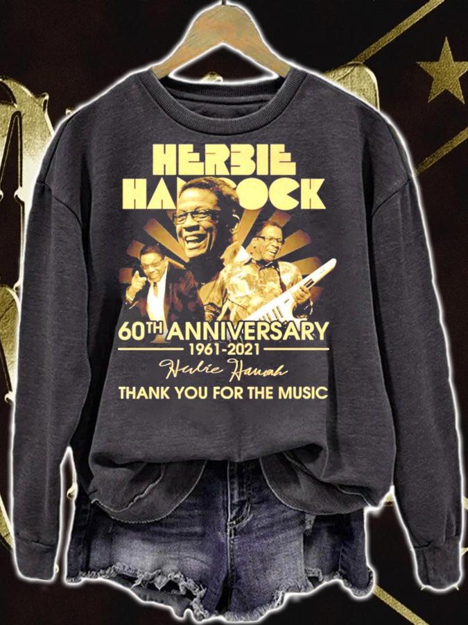 Herbie Hancock 60th anniversary 1961-2021 signature shirt