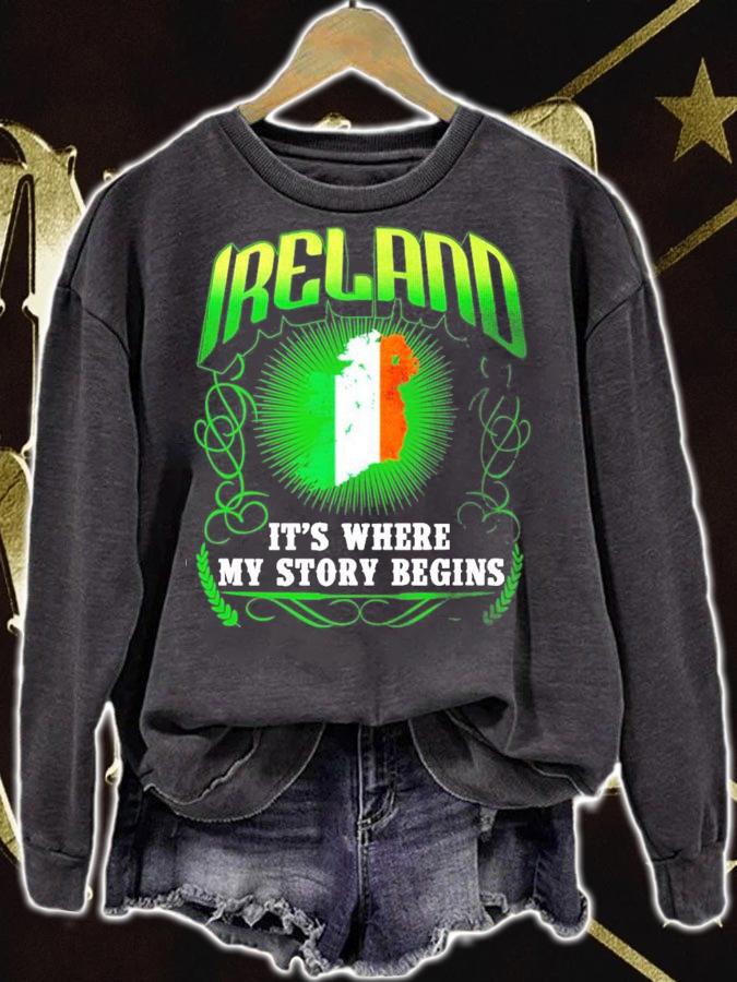 Ireland it's where my story begins shirt
