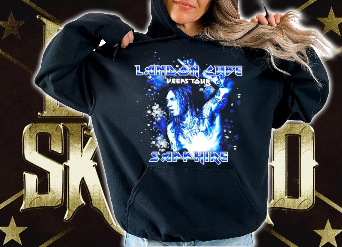Landon Cube Keeps Tour Sapphire shirt