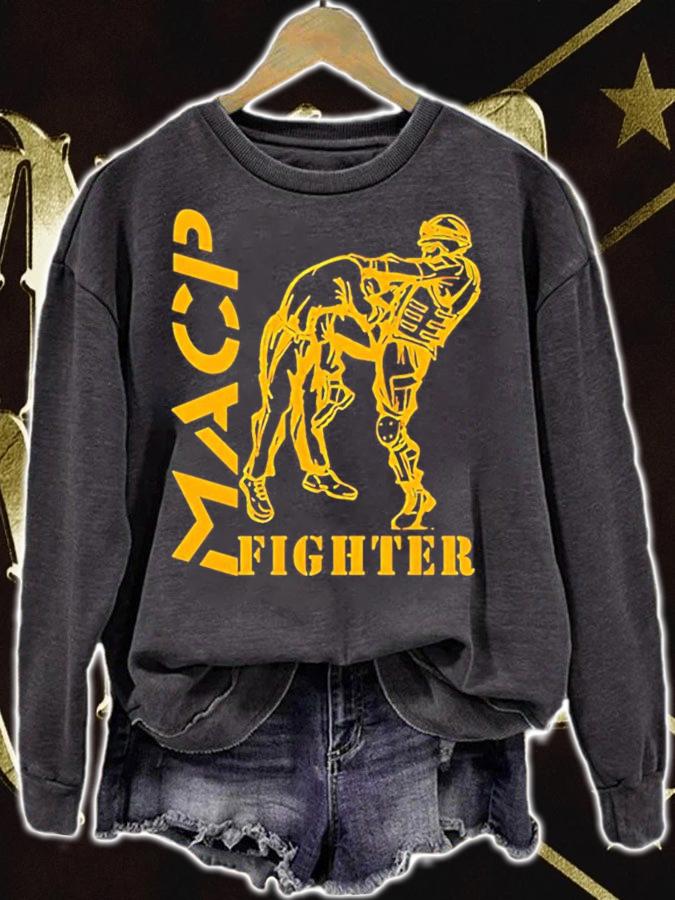 Macp Fighter shirt, sweater hoodie and tank top sweatshirt