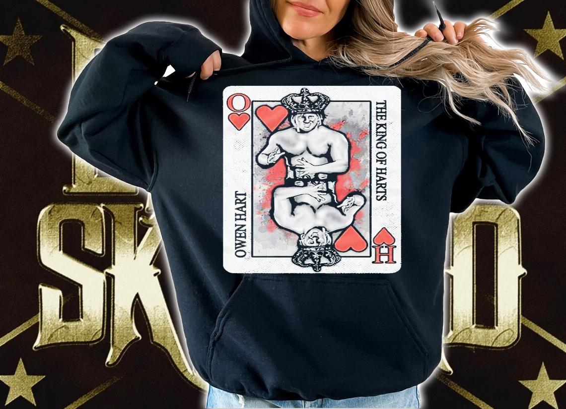 Owen Hart the King of Harts T-shirt
